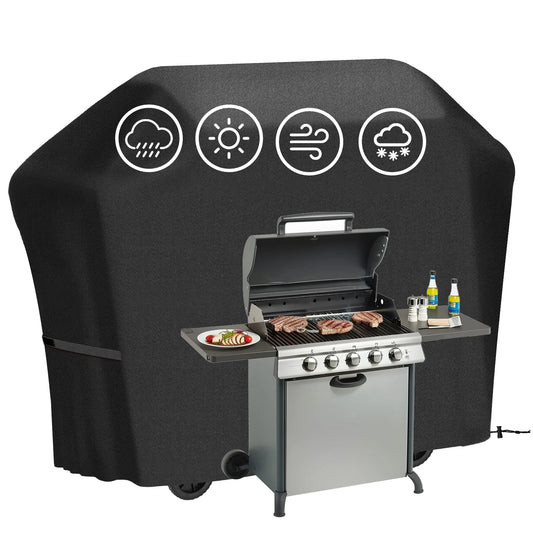 BBQ Cover Outdoor Dust Waterproof Weber Heavy Duty